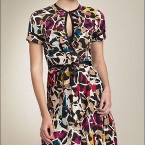 Diane Von Furstenberg 100% Silk “Chiquita” Wrap Dress, Size 6